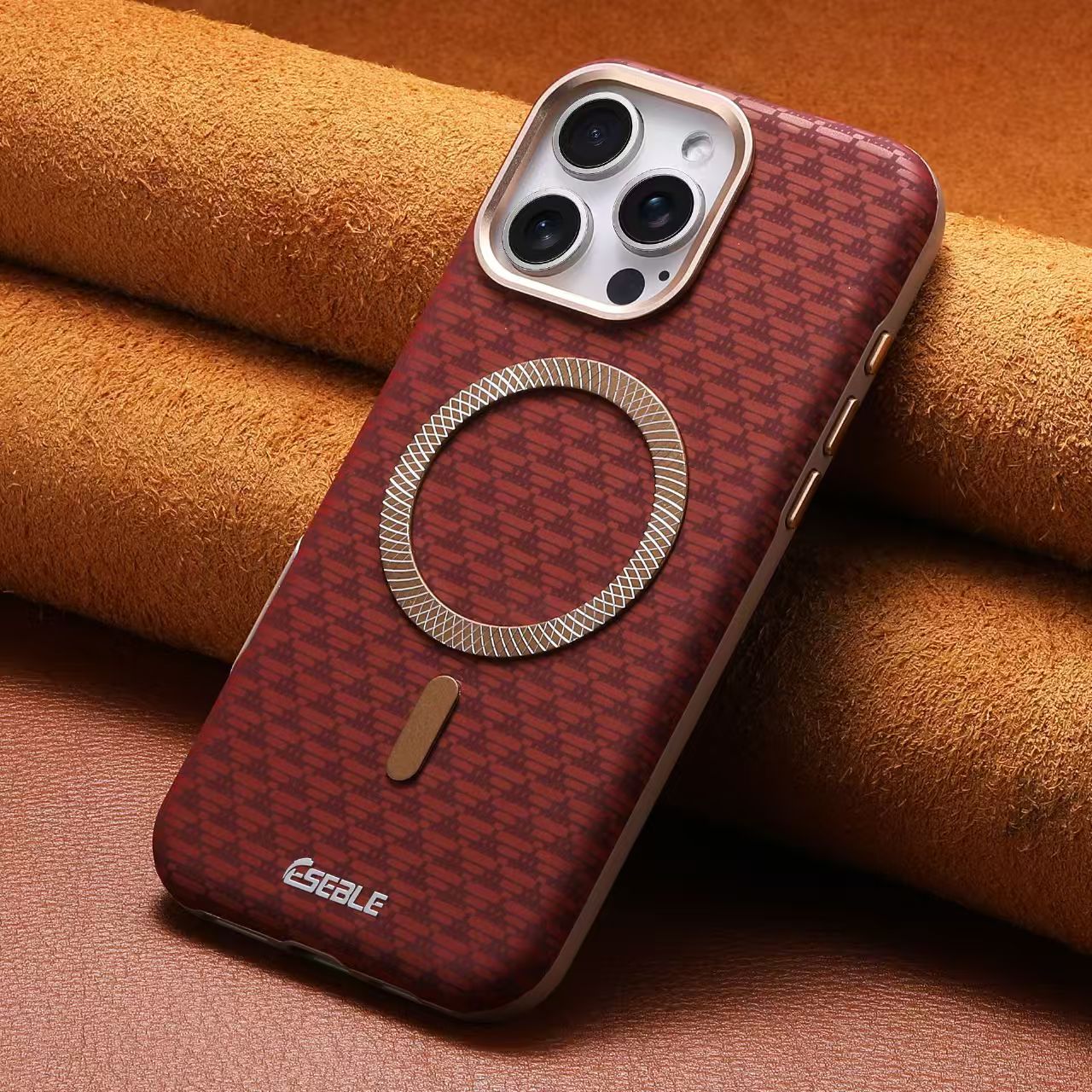 Light luxury leather frosted IPHONE protective case