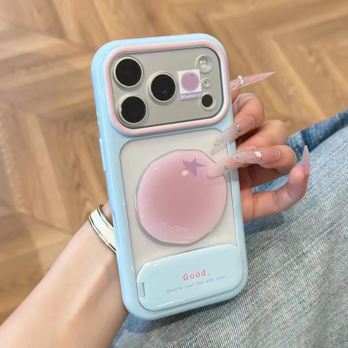 Fruit Series Mirror Stand iPhone Case