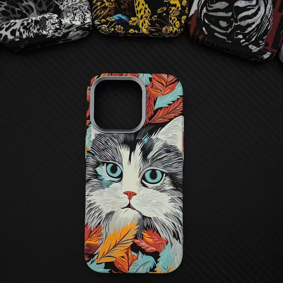 Kevlar carbon fiber magnetic beast iPhone protective case