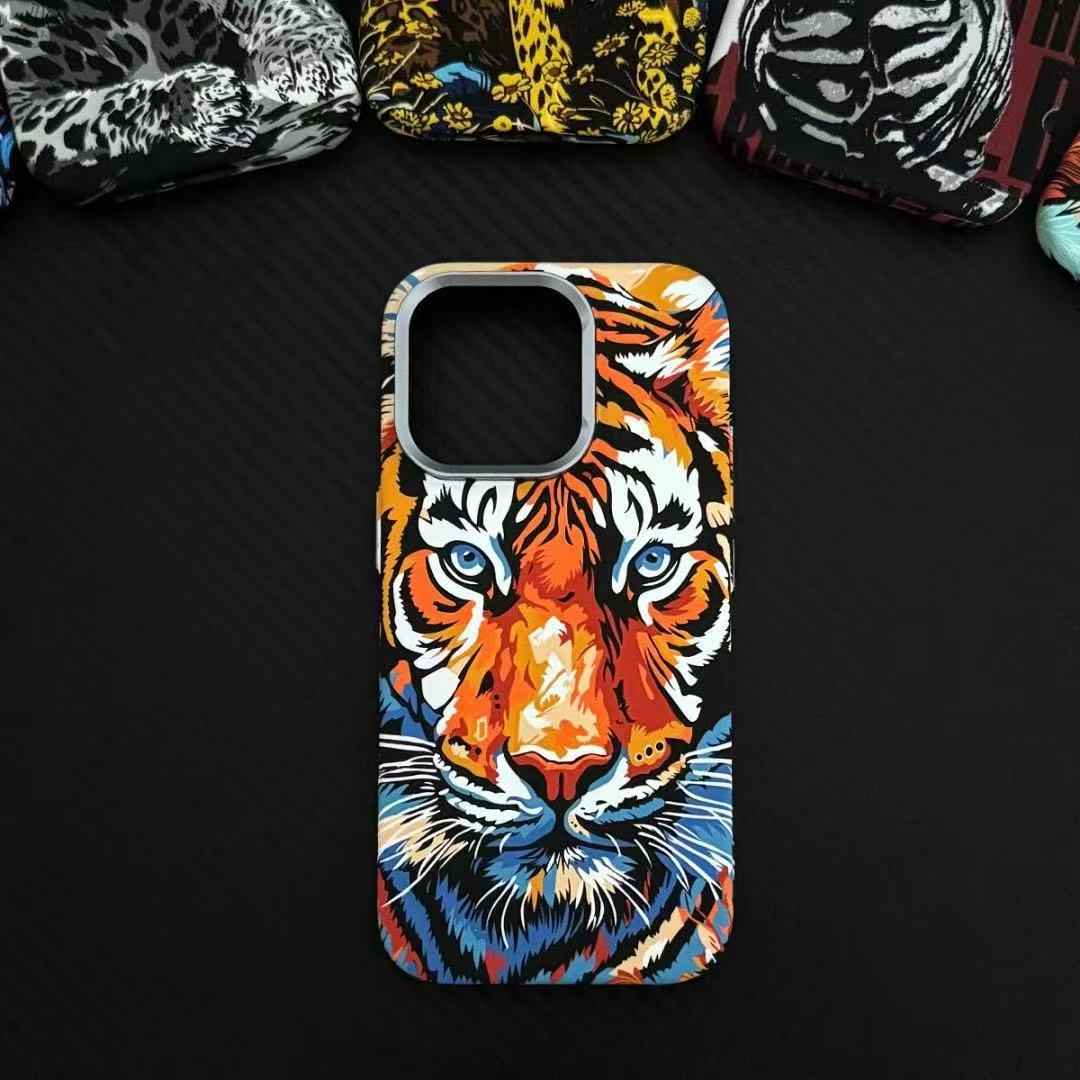 Kevlar carbon fiber magnetic beast iPhone protective case