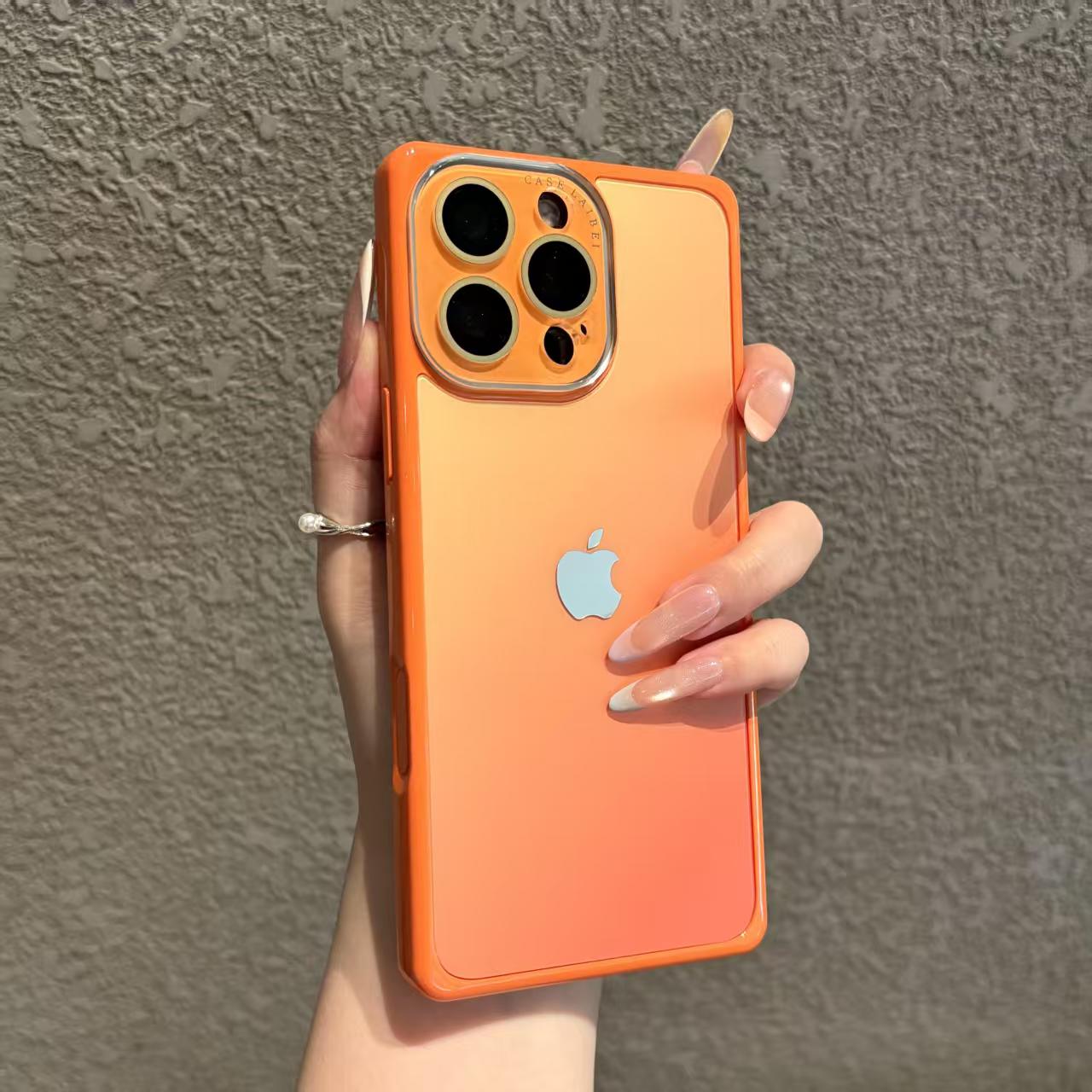 Large-Window Square Gradient iPhone Case