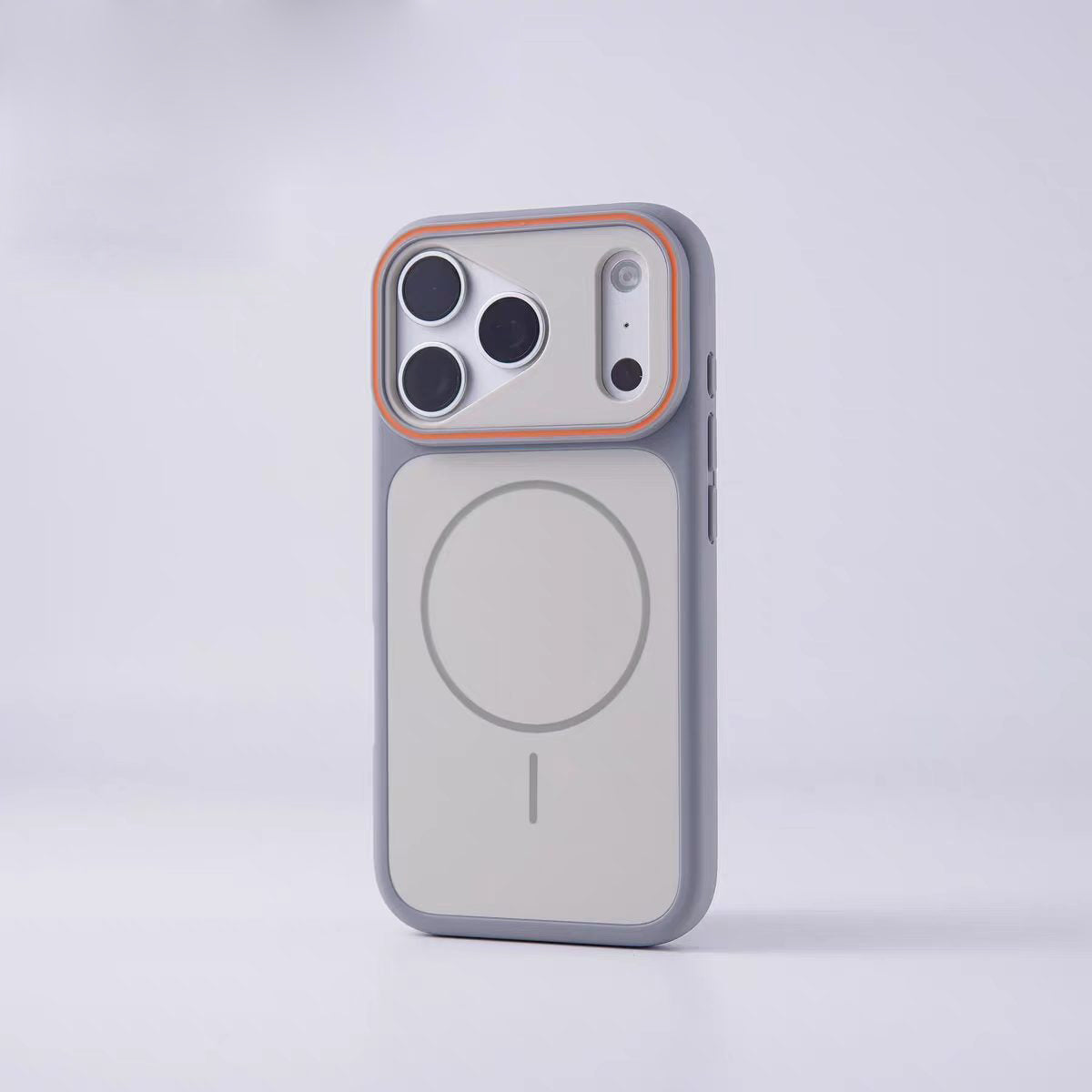 Magnetic frosted silicone iPhone case