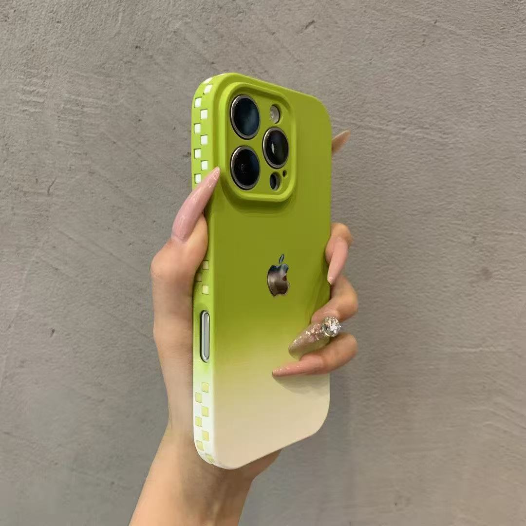 Frosted simple two-tone iPhone protective case（Order now and enjoy 5% discount）