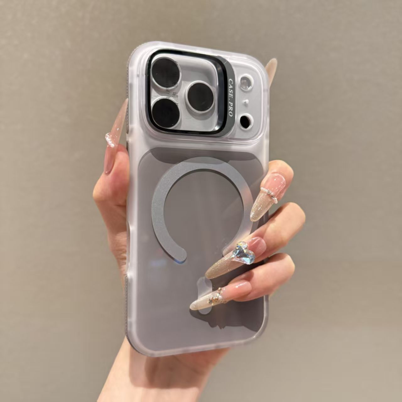 Drop-proof Magnetic Lens Stand iPhone Case