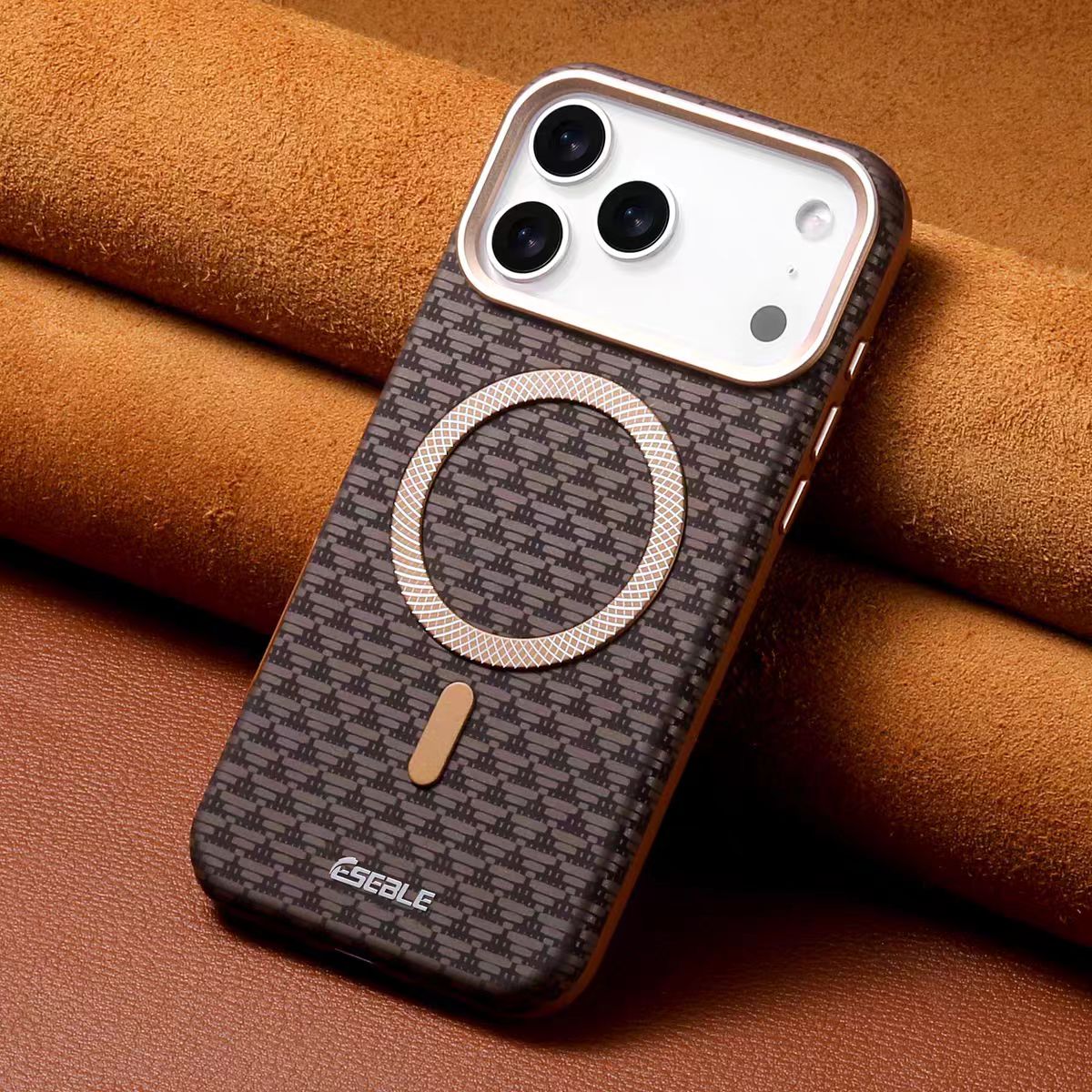Light luxury leather frosted IPHONE protective case