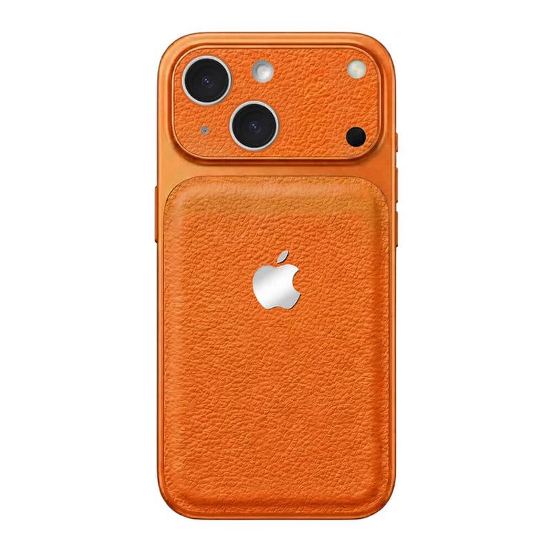 Double Leather Large Window Phone Case