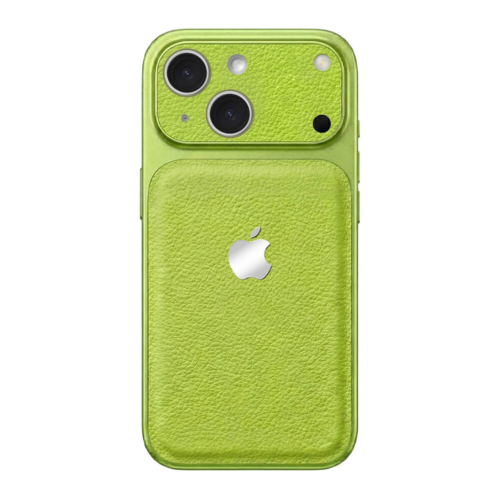Double Leather Large Window Phone Case