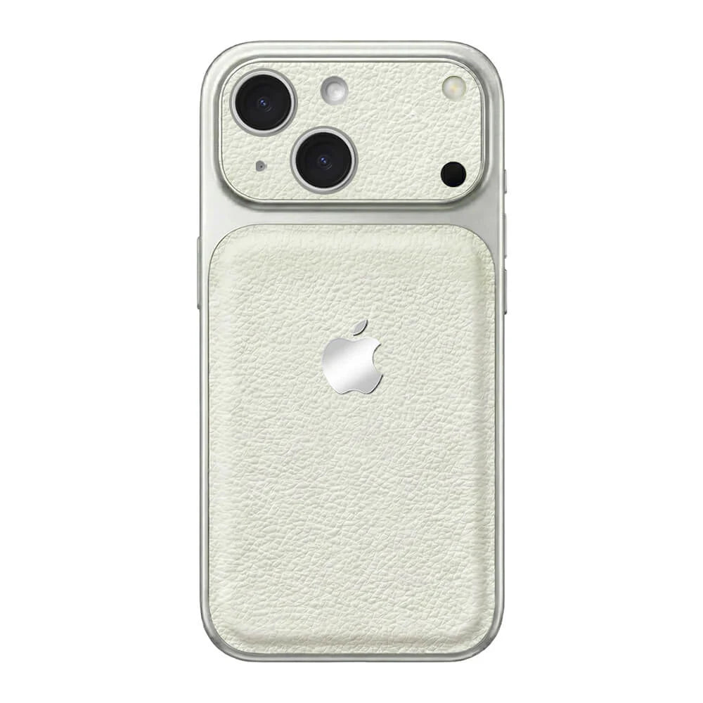 Double Leather Large Window Phone Case