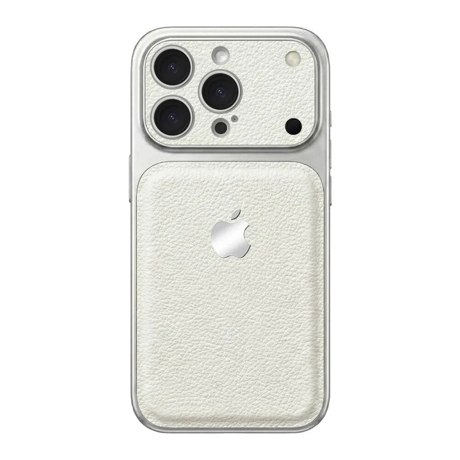 Double Leather Large Window Phone Case