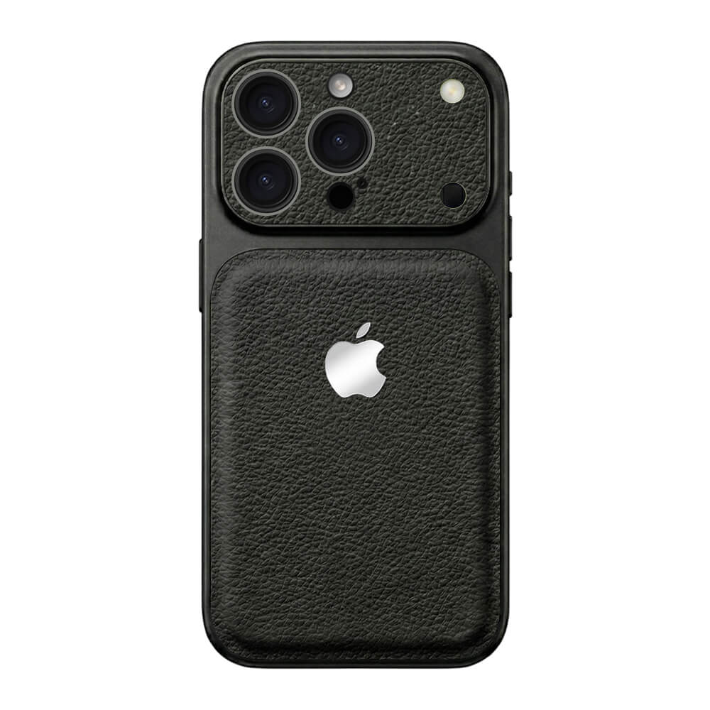 Double Leather Large Window Phone Case