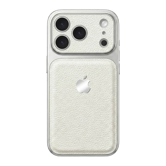 Double Leather Large Window Phone Case