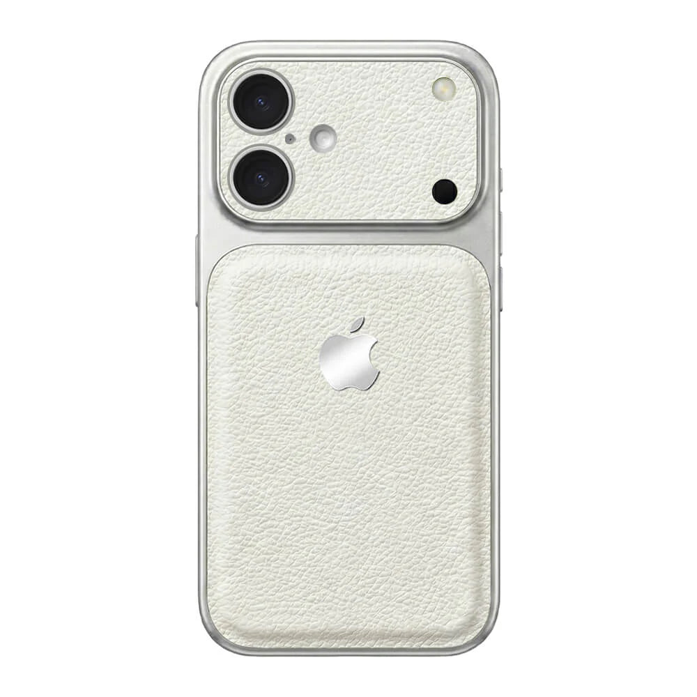 Double Leather Large Window Phone Case