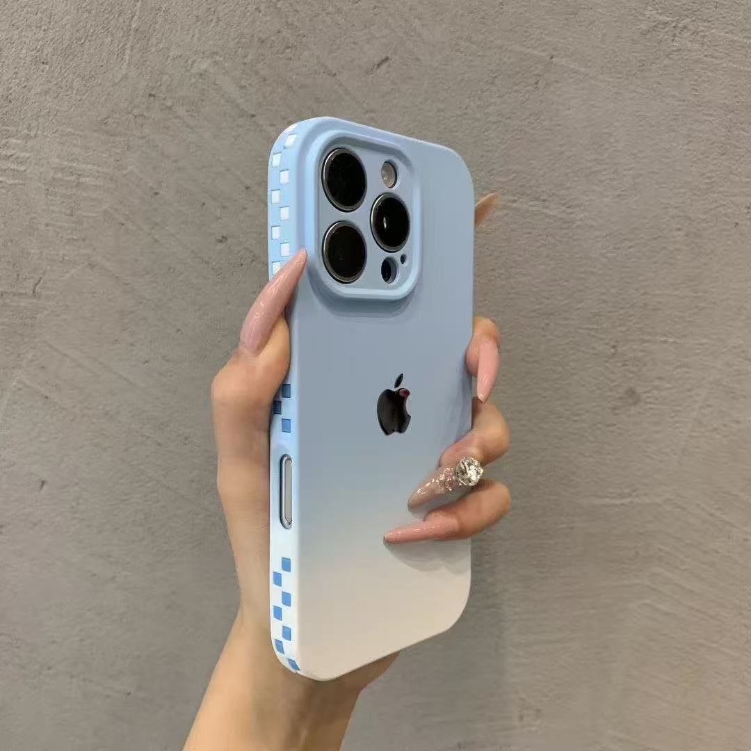 Frosted simple two-tone iPhone protective case（Order now and enjoy 5% discount）