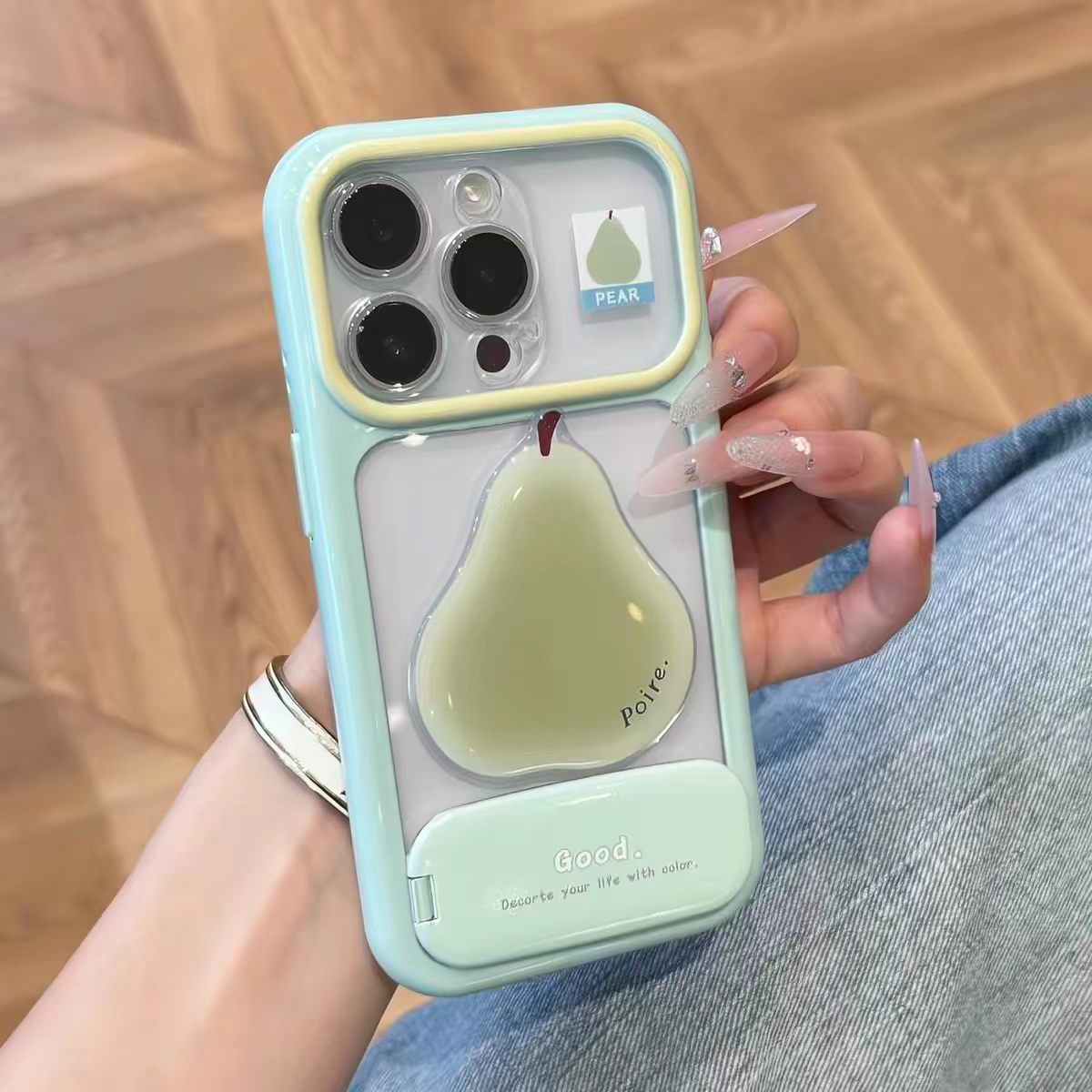 Fruit Series Mirror Stand iPhone Case