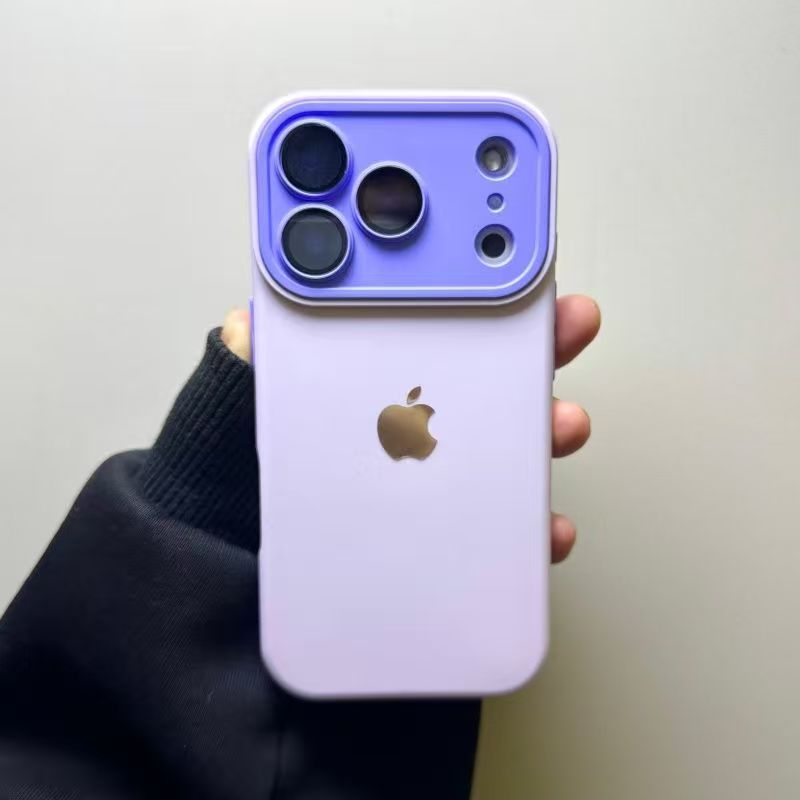 Stylish frosted silicone iPhone case-Emma orange
