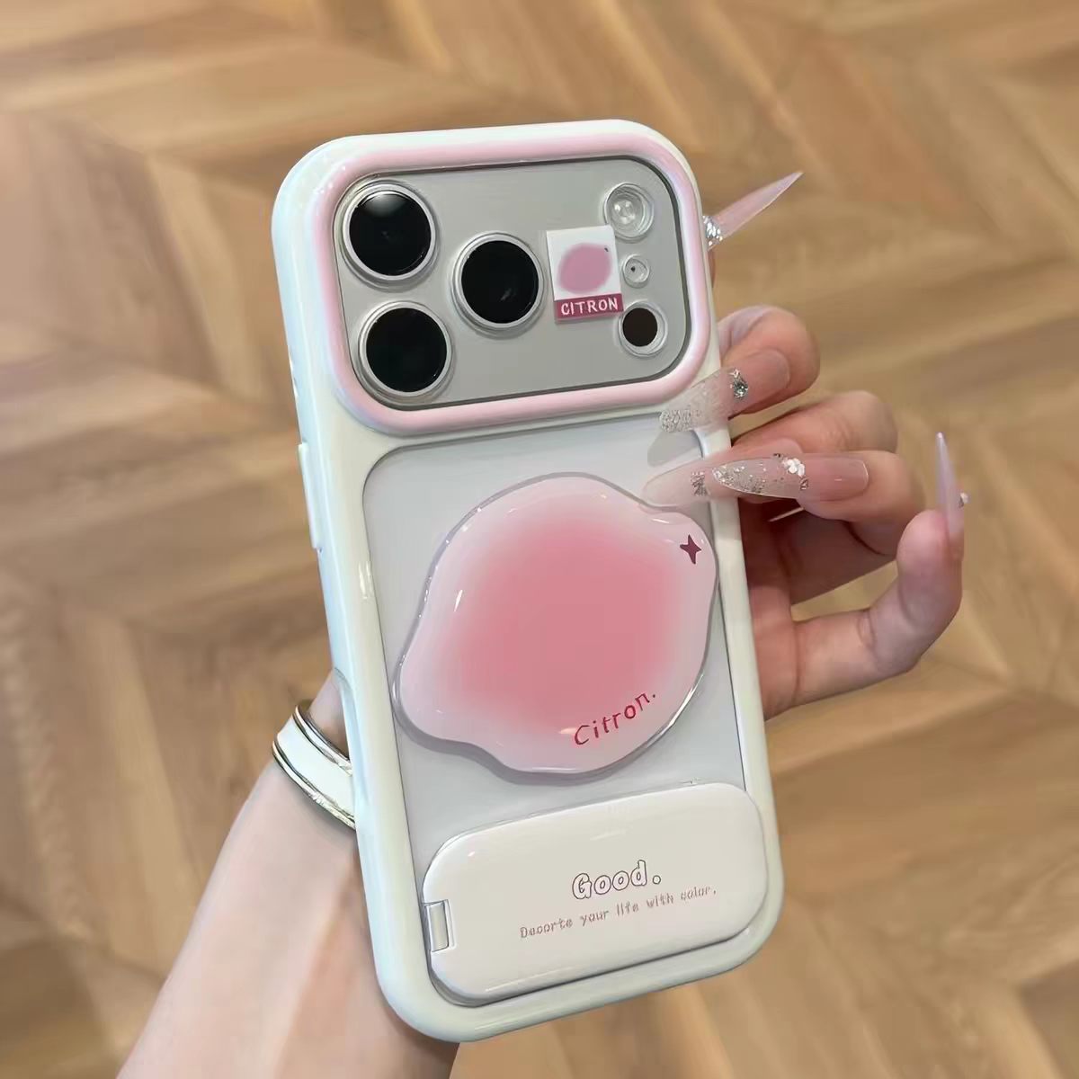 Fruit Series Mirror Stand iPhone Case
