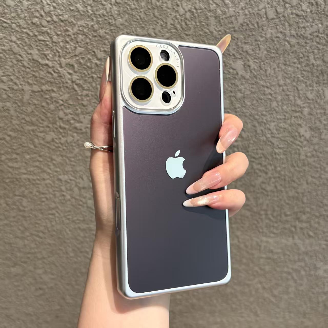 Large-Window Square Gradient iPhone Case