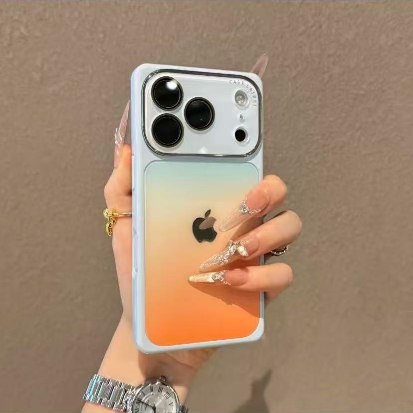 Large window gradient iPhone protective case
