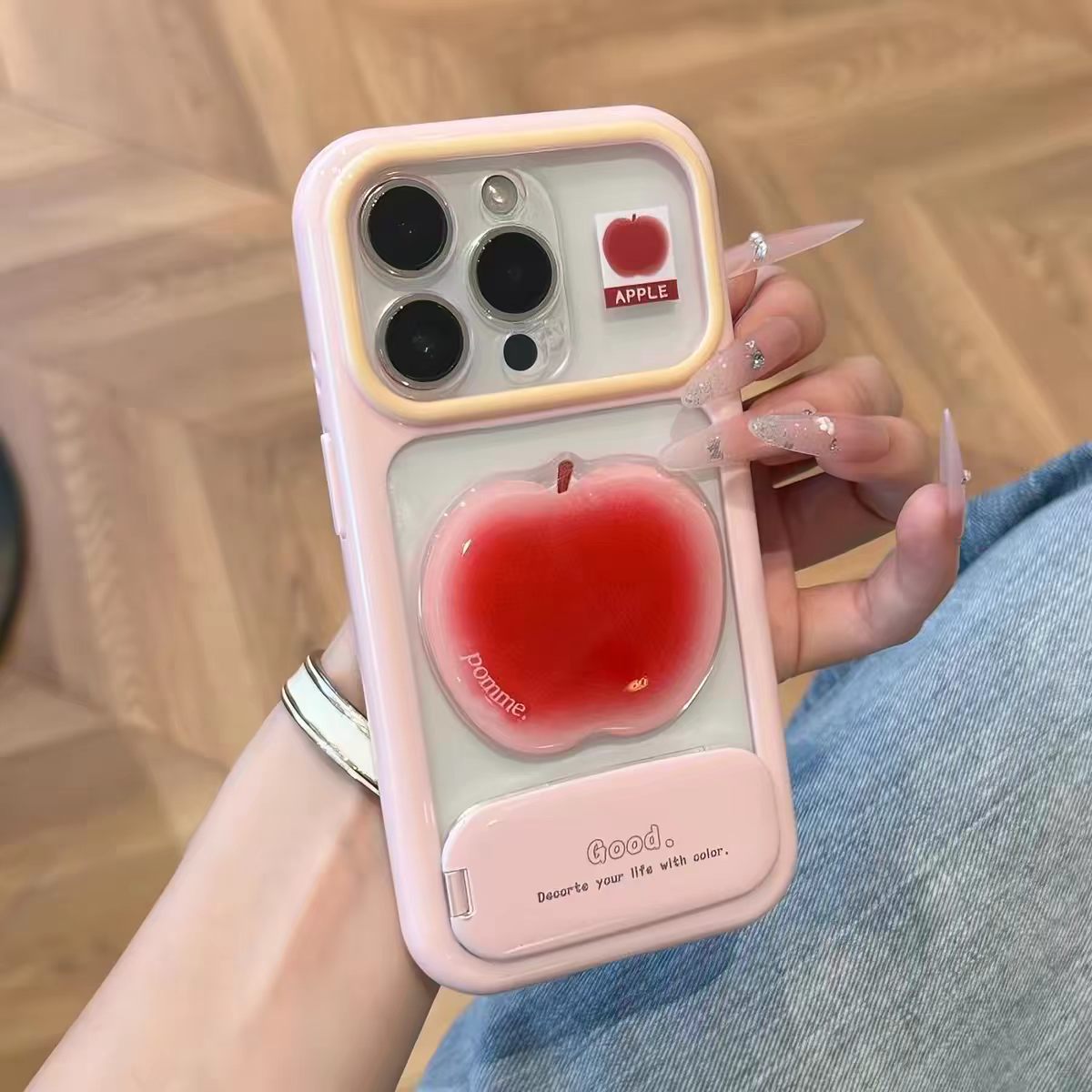 Fruit Series Mirror Stand iPhone Case